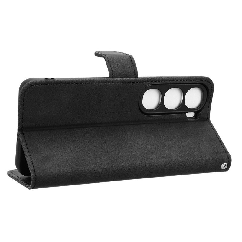 Fodral Vivo V40 Lite 5g Mockaeffekt