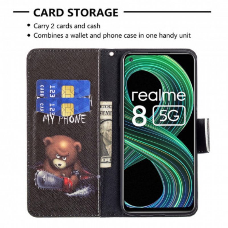 Fodral Realme 8 5G Farlig Björn