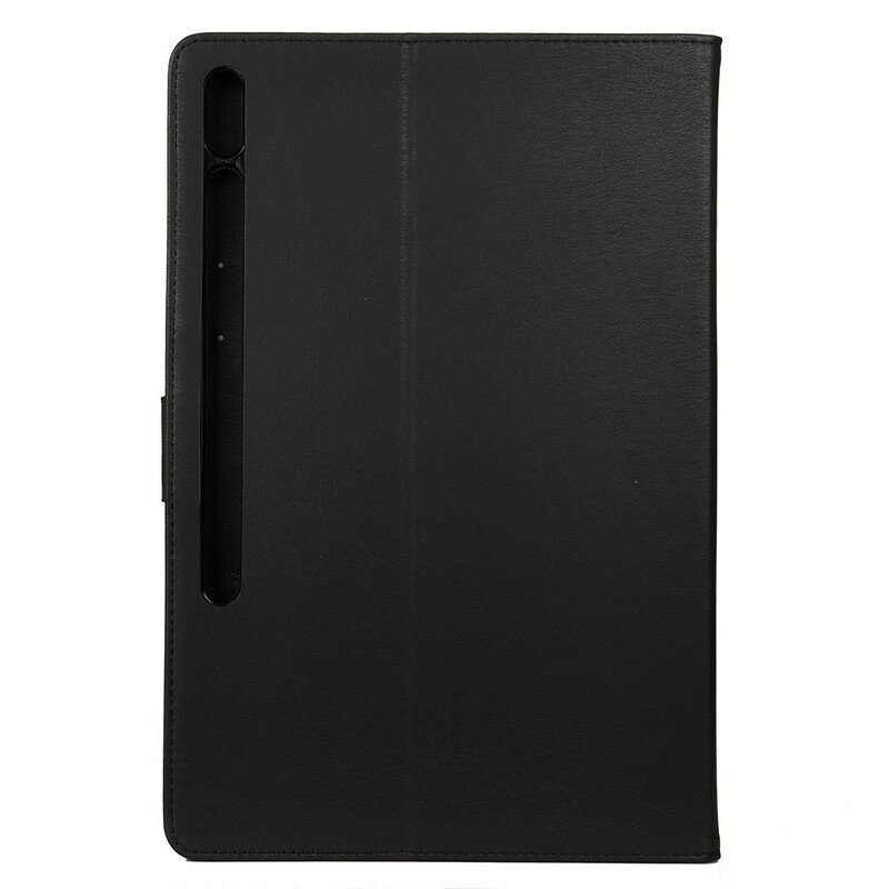 Fodral Samsung Galaxy Tab S8 Plus / Tab S7 Plus Blommiga Fjärilar