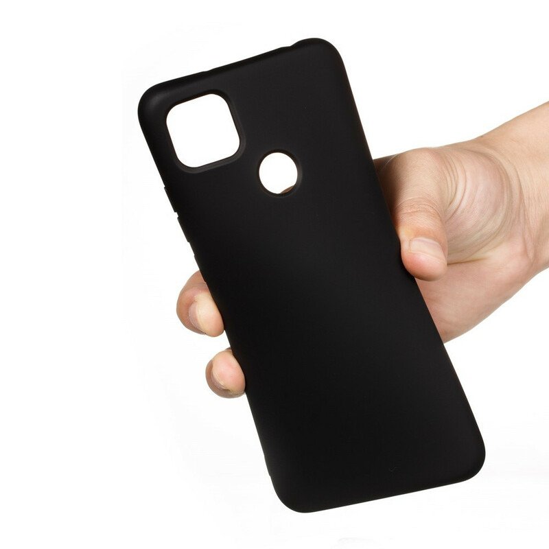 Mobilskal Xiaomi Redmi 9C Flytande Silikon Med Snodd