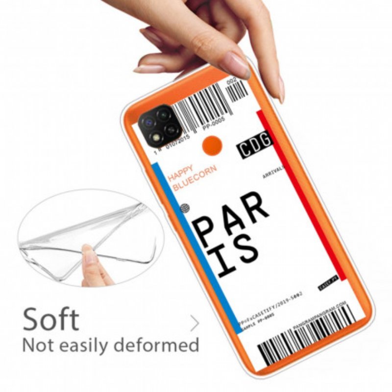 Skal Xiaomi Redmi 9C Boardingkort Till Paris