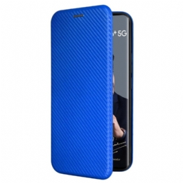Folio-fodral Realme 12 Pro / 12 Pro Plus Kolfiber