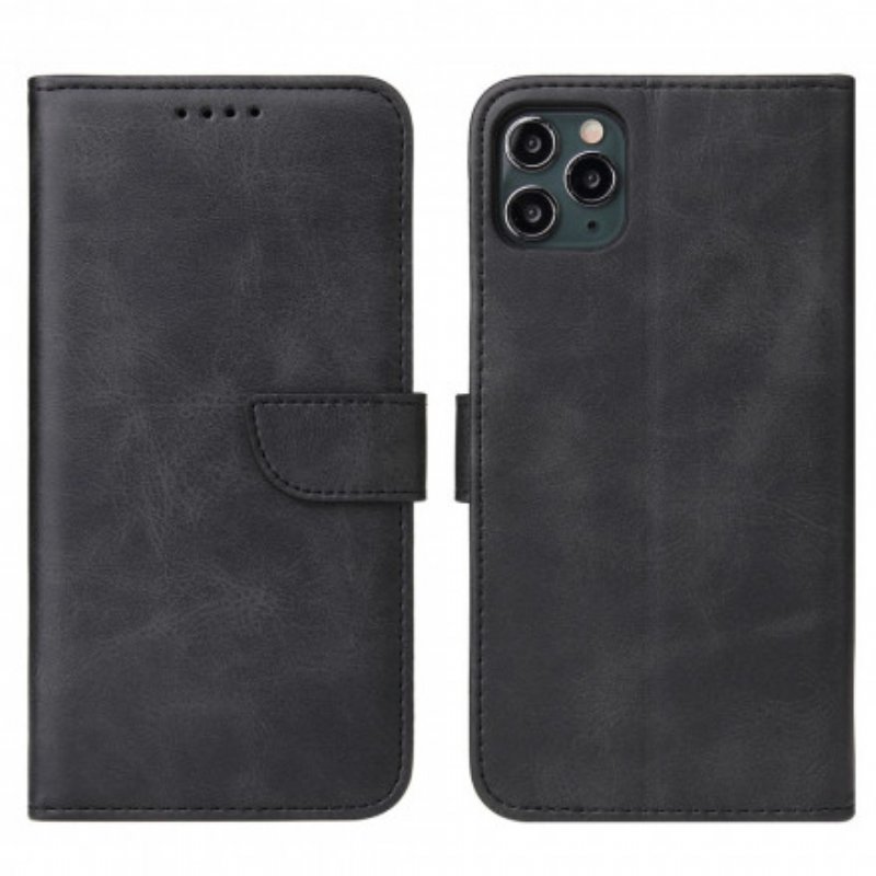 Folio-fodral iPhone 11 Pro Max Vintage Läderstil