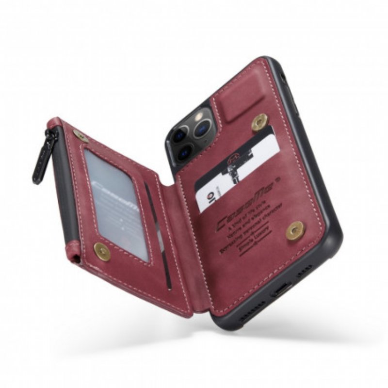 Skal iPhone 11 Pro Max Plånboksfodral Caseme Plånboksstil
