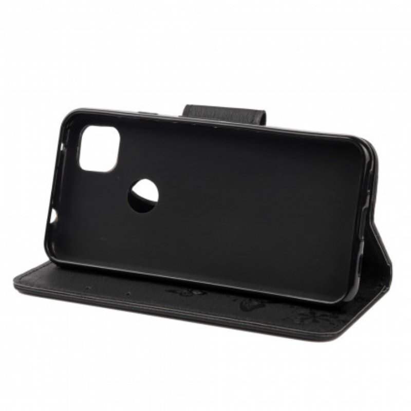 Fodral Google Pixel 4A Endast Fjärilar Med Snöre