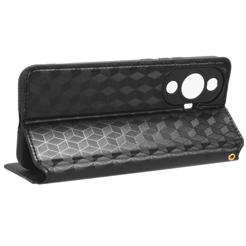 Folio-fodral Huawei Nova 11 Pro 3d-diamanter