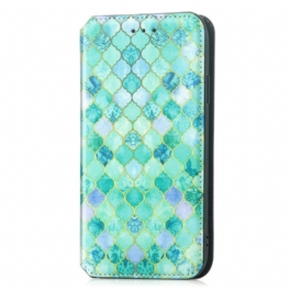 Folio-fodral Samsung Galaxy A54 5G Läderfodral Caseneo Rfid
