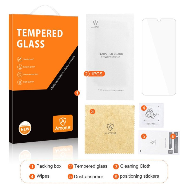 Skärmskydd I Härdat Glas För Realme Note 60x / C63 / C61