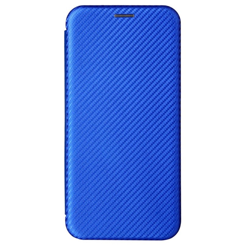 Folio-fodral Samsung Galaxy S22 Plus 5G Läderfodral Kolfiber