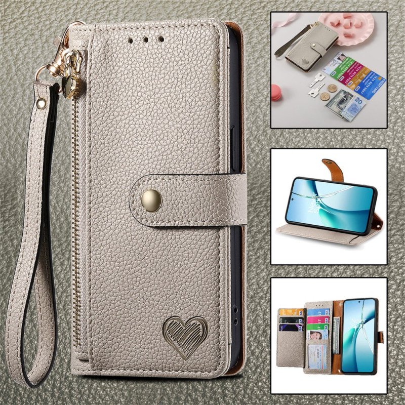 Fodral För Huawei Nova 13 Pro Hjärtdesign Rfid-skydd