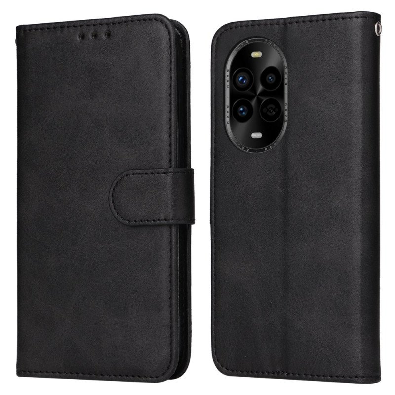 Fodral För Huawei Nova 13 Pro Lädereffektrem