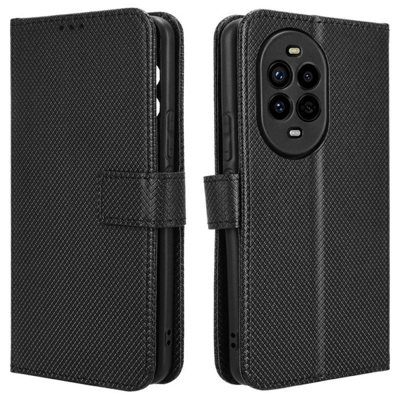 Läderskal Fodral Huawei Nova 13 Pro Prickiga Remmar