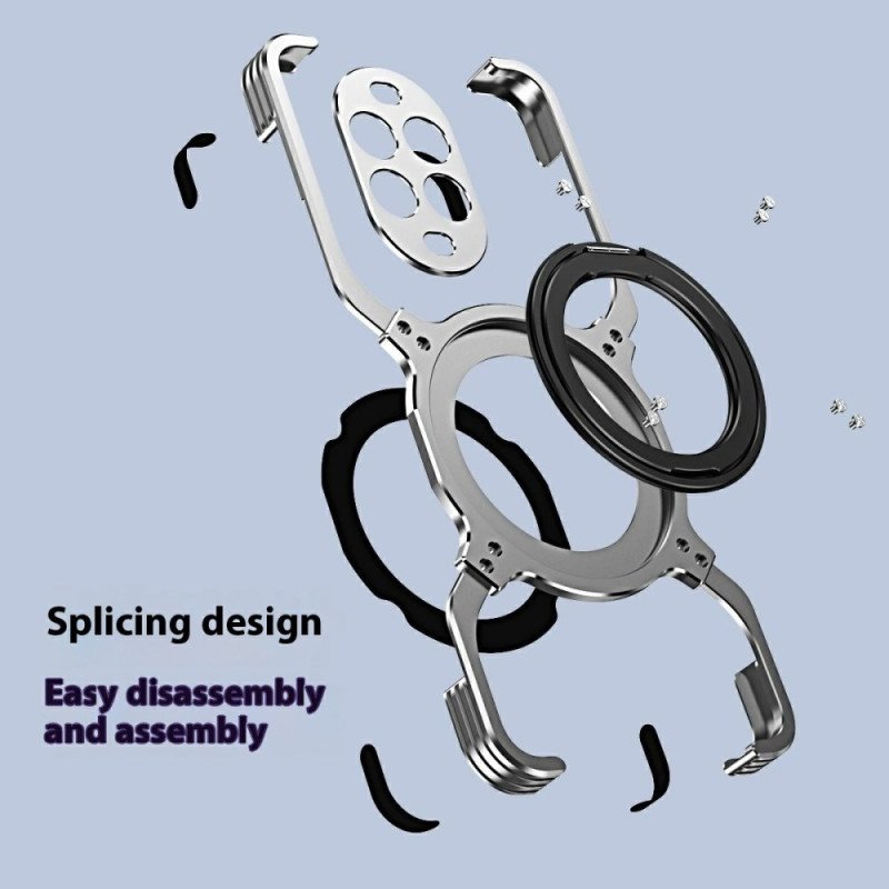 Skal För Huawei Nova 13 Pro Magnetiskt Stativ Och Stötfångare