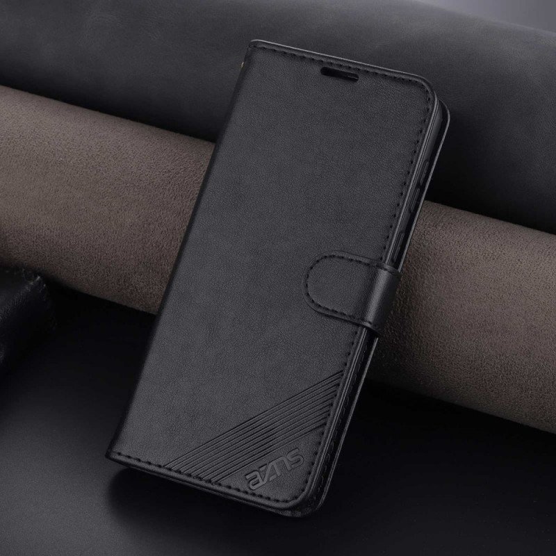 Folio-fodral Realme 9i Läder I Azns-stil
