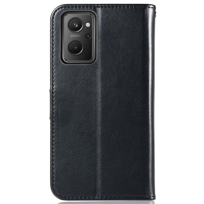 Folio-fodral Realme 9i Lädereffekt Drömfångare Uggla
