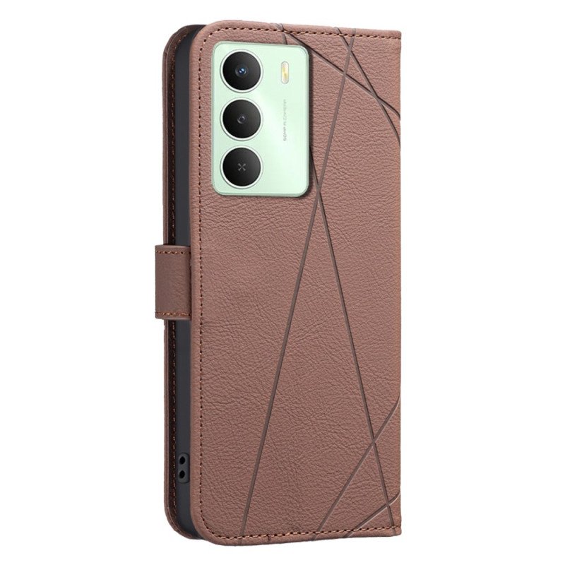 Fodral För Realme 14x 5g Ränder Binfen-färg