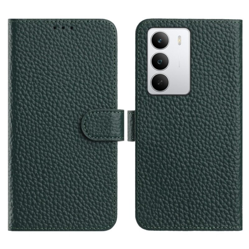 Fodral Realme 14x 5g Äkta Läder