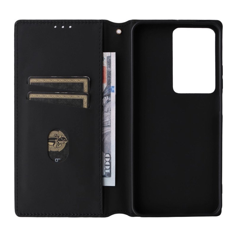 Folio-fodral För Realme 14x 5g Diamantmönster