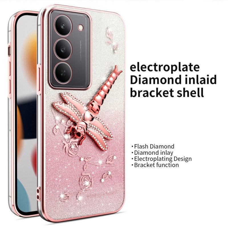 Skal Realme 14x 5g Kadem Ringhållare Med Trollslända