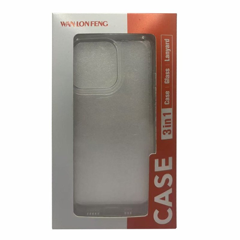 Skal Realme 14x 5g Transparent Med Skärmskydd I Härdat Glas