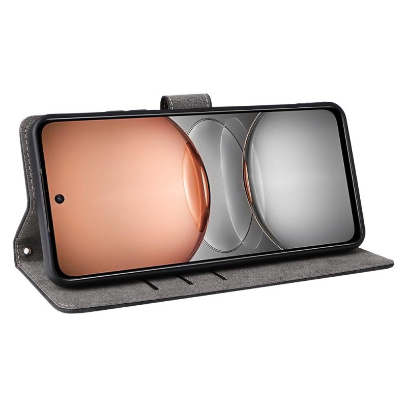 Skyddsfodral Realme 14x 5g Rfid-skydd I Mockaeffekt