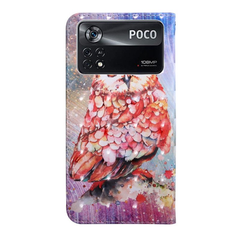 Fodral Poco X4 Pro 5G Med Kedjar Stringuggla