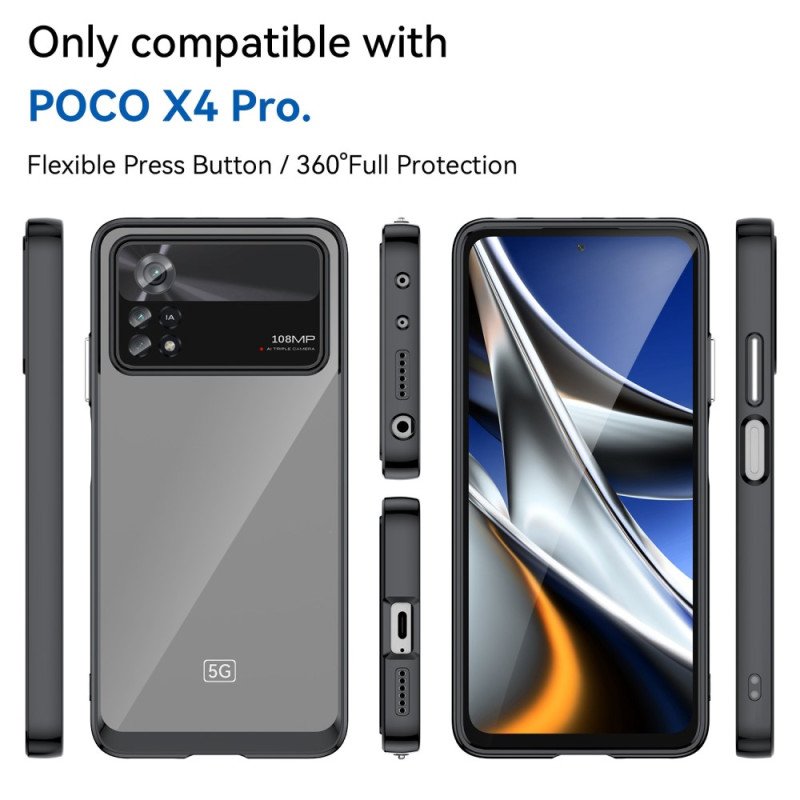Skal Poco X4 Pro 5G Hybridfärgade Kanter
