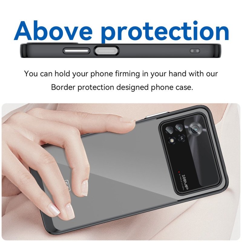 Skal Poco X4 Pro 5G Hybridfärgade Kanter