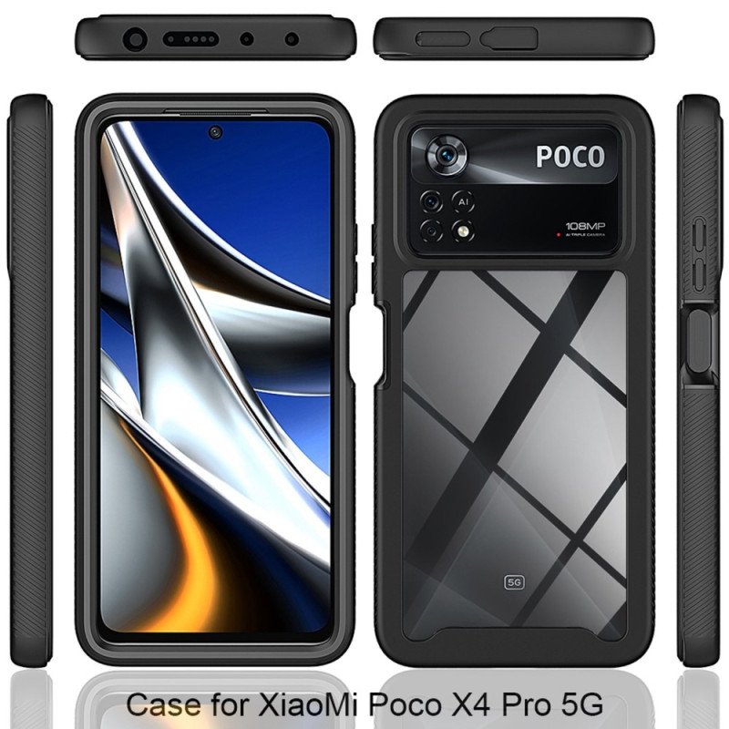 Skal Poco X4 Pro 5G Skyddsfodral Totalt Skydd Med Skärmfilm
