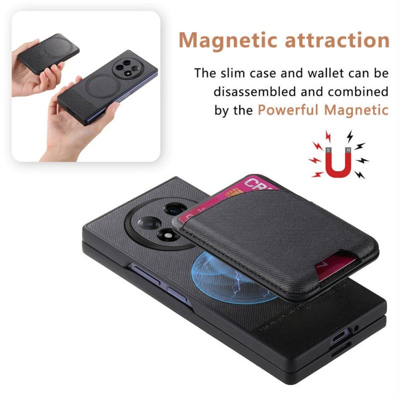 Skal Oppo Find N5 Magnetisk Med Stativ Och Avtagbar Påse