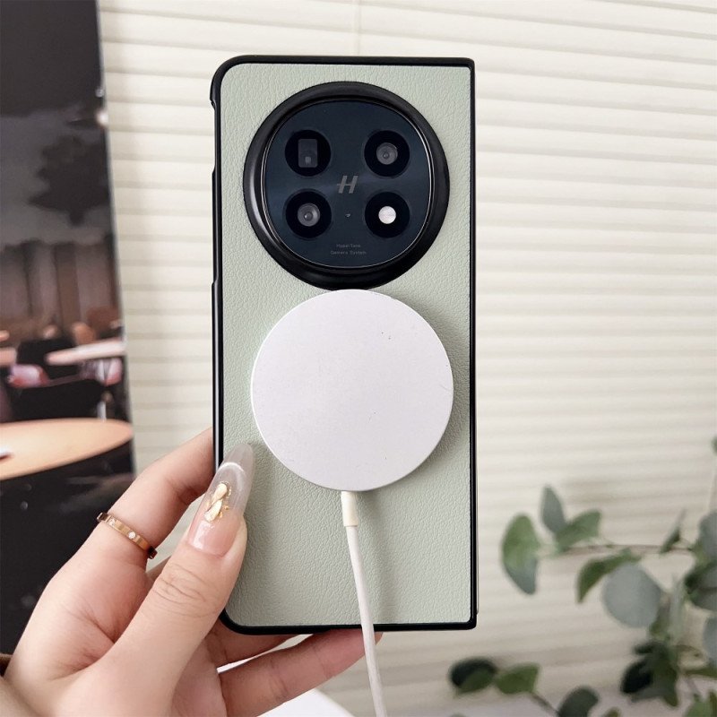 Skal Oppo Find N5 Magsafe-kompatibel Lädereffekt