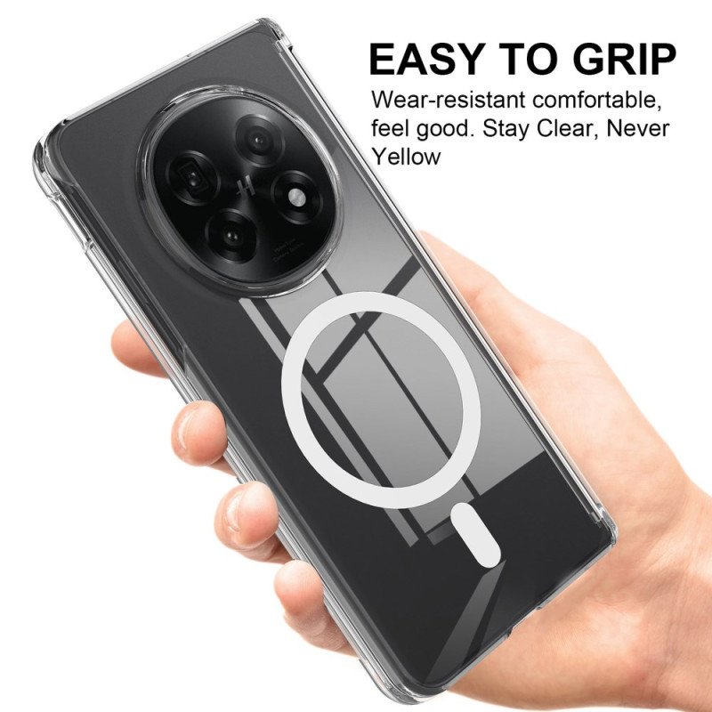 Skal Oppo Find N5 Telefonfodral Magnetisk Genomskinlig