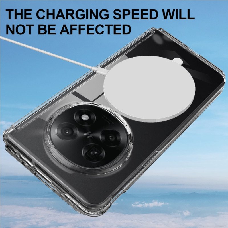 Skal Oppo Find N5 Telefonfodral Magnetisk Genomskinlig