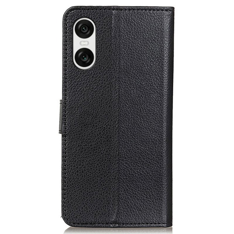 Fodral För Sony Xperia 10 Vi Traditionellt Imitationshjärta