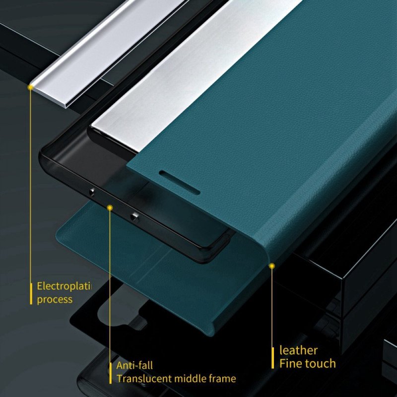 Folio-fodral Samsung Galaxy M23 5G Läderfodral Ny Design I Konstläder