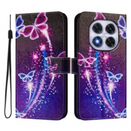 Fodral Xiaomi Redmi Note 14 Pro Plus 5g Festligt Fjärilsmönster
