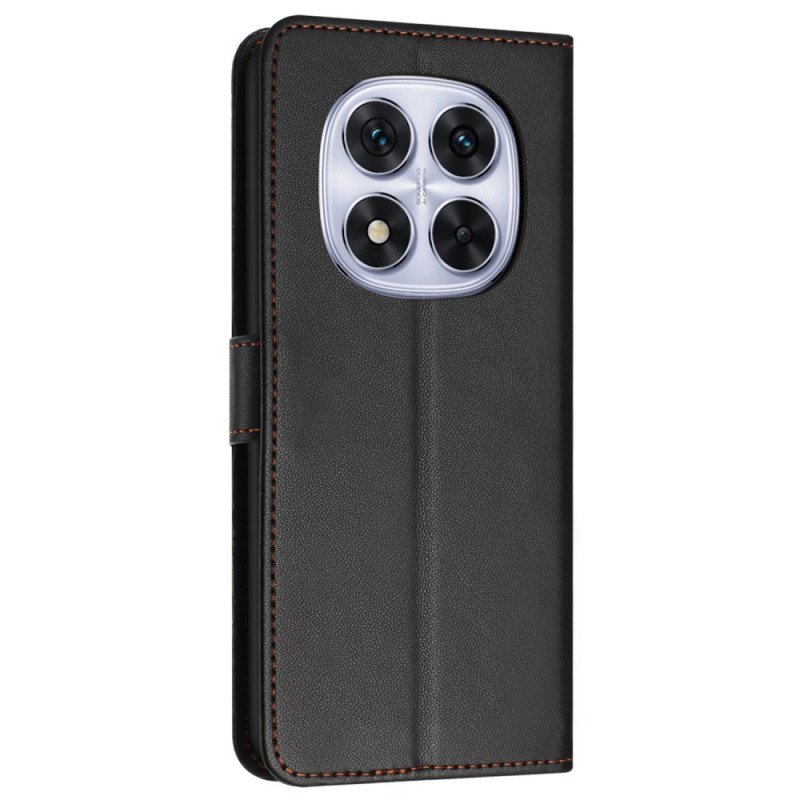 Fodral Xiaomi Redmi Note 14 Pro Plus 5g Konstlädereffekt