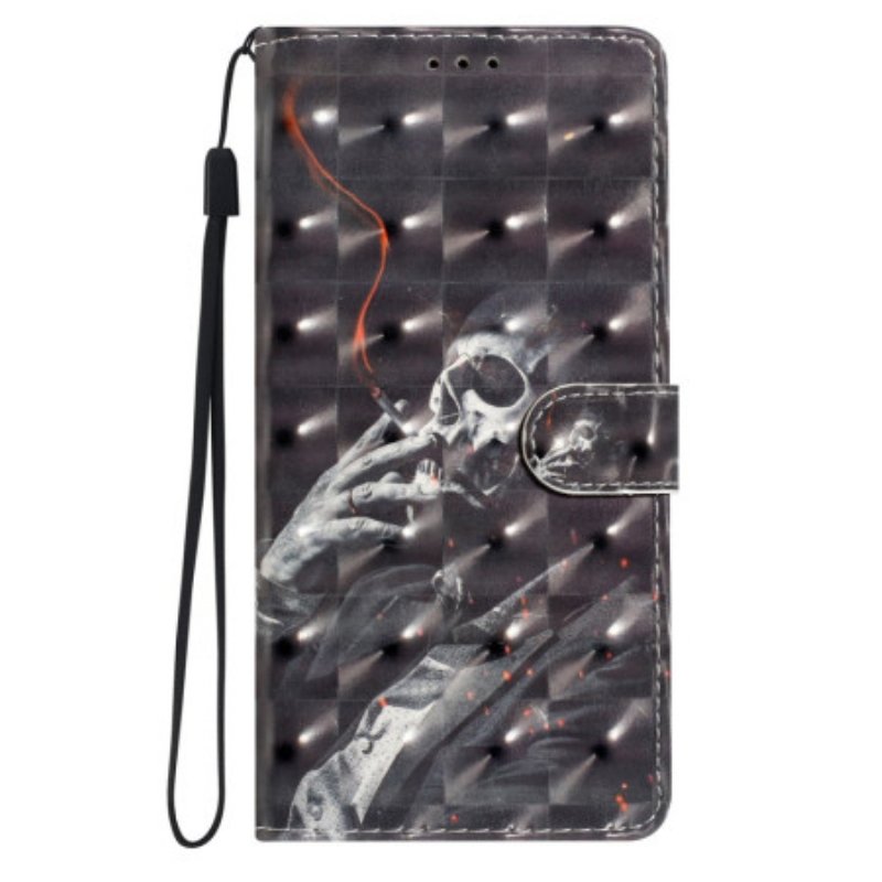 Fodral Xiaomi Redmi Note 14 Pro Plus 5g Rökskelett 3d