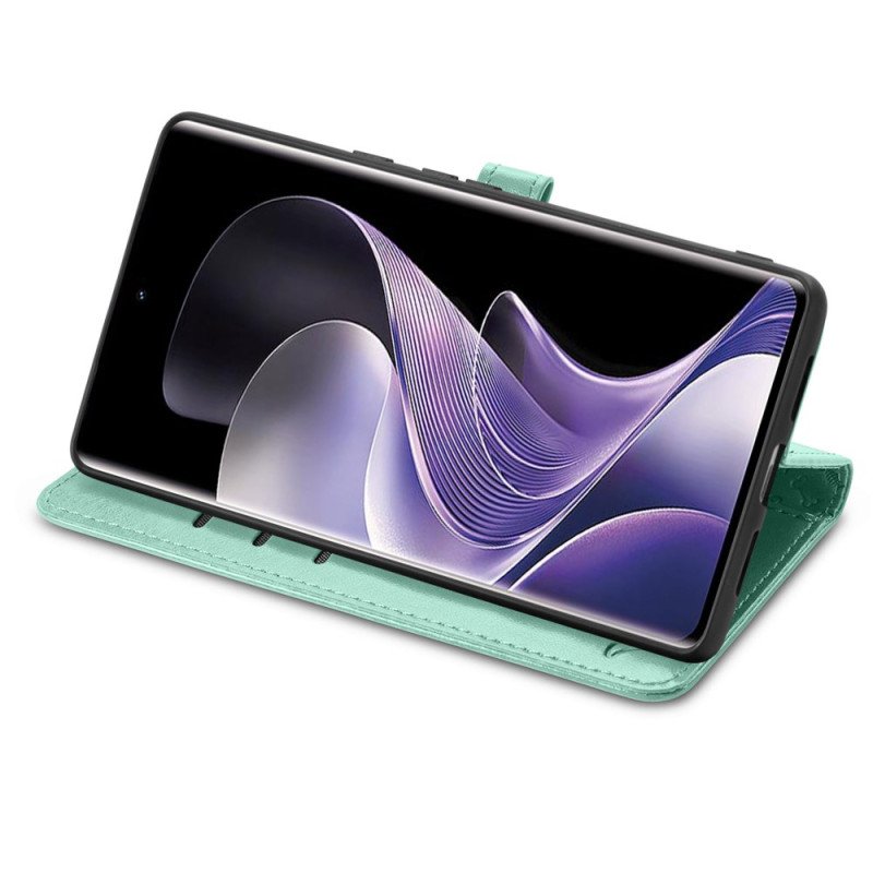 Läderfodral Xiaomi Redmi Note 14 Pro Plus 5g Telefonfodral Animerade Djur