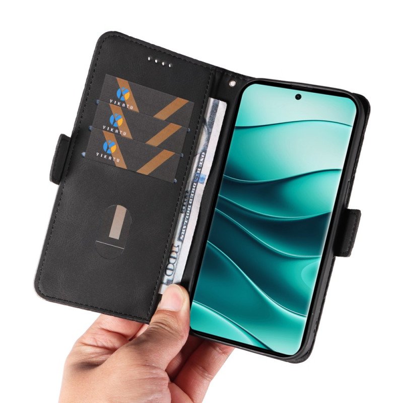 Läderfodral Xiaomi Redmi Note 14 Pro Plus 5g Telefonfodral Diamanter