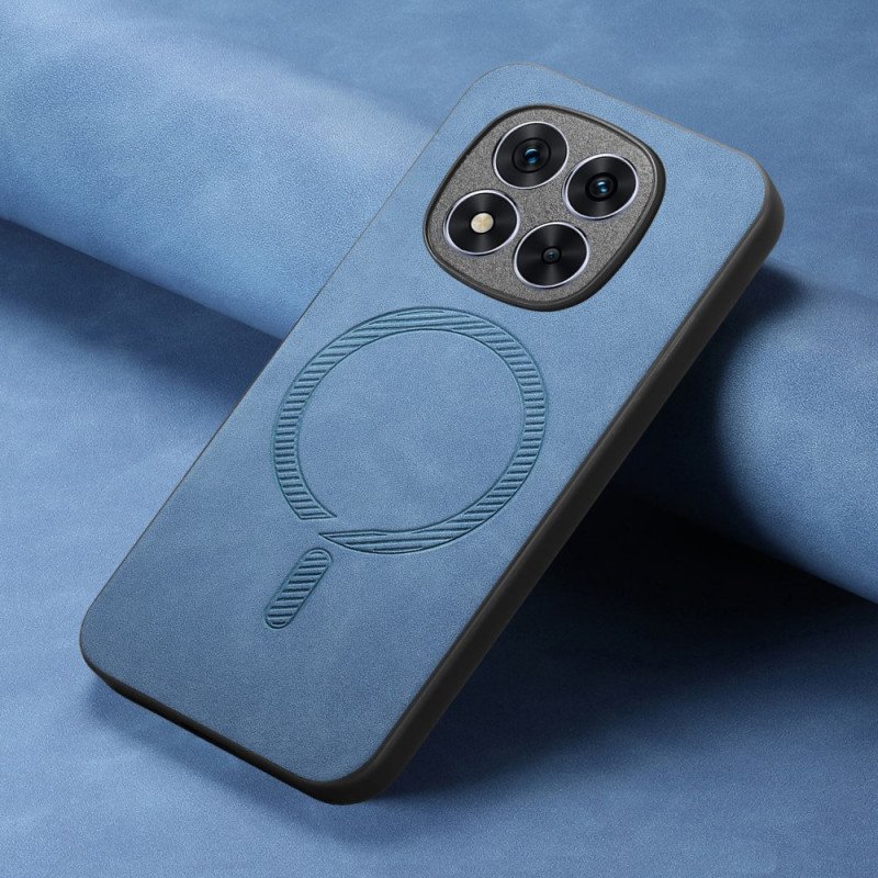 Skal För Xiaomi Redmi Note 14 Pro Plus 5g Magsafe-kompatibel Lädereffekt