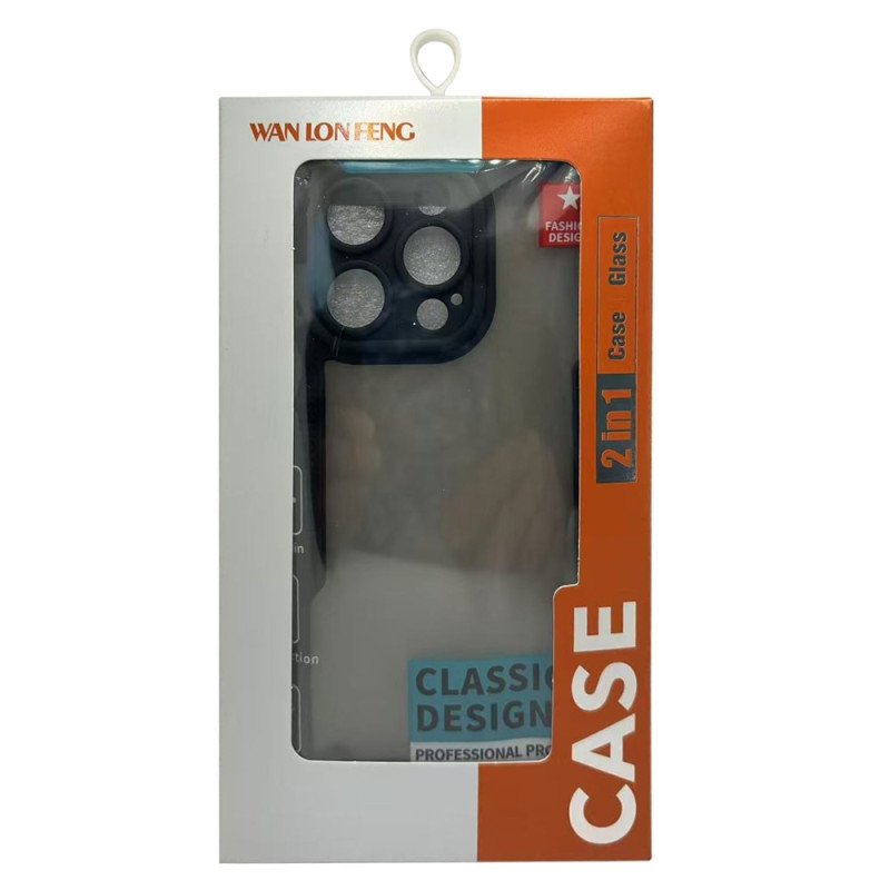 Skal Xiaomi Redmi Note 14 Pro Plus 5g Halvtransparent Silikon Med Skärmskydd I Härdat Glas