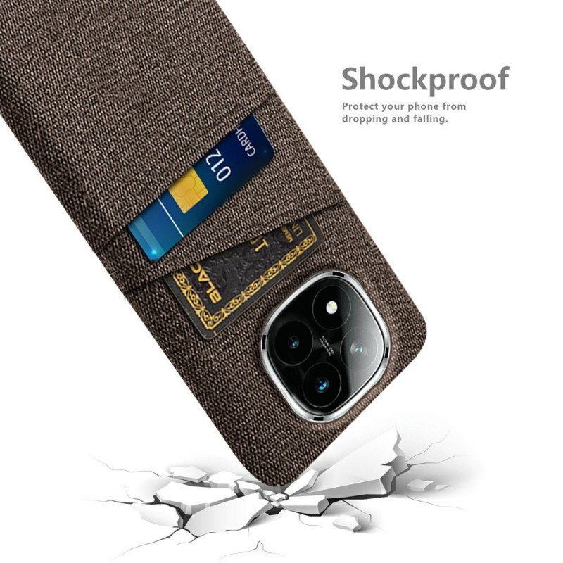 Skal Xiaomi Redmi Note 14 Pro Plus 5g Korthållare I Tyg