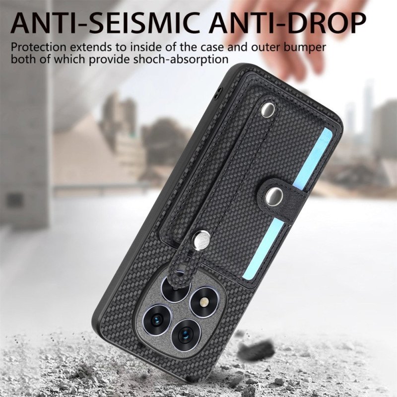 Skal Xiaomi Redmi Note 14 Pro Plus 5g Med Korthållare Och Manuell Rem