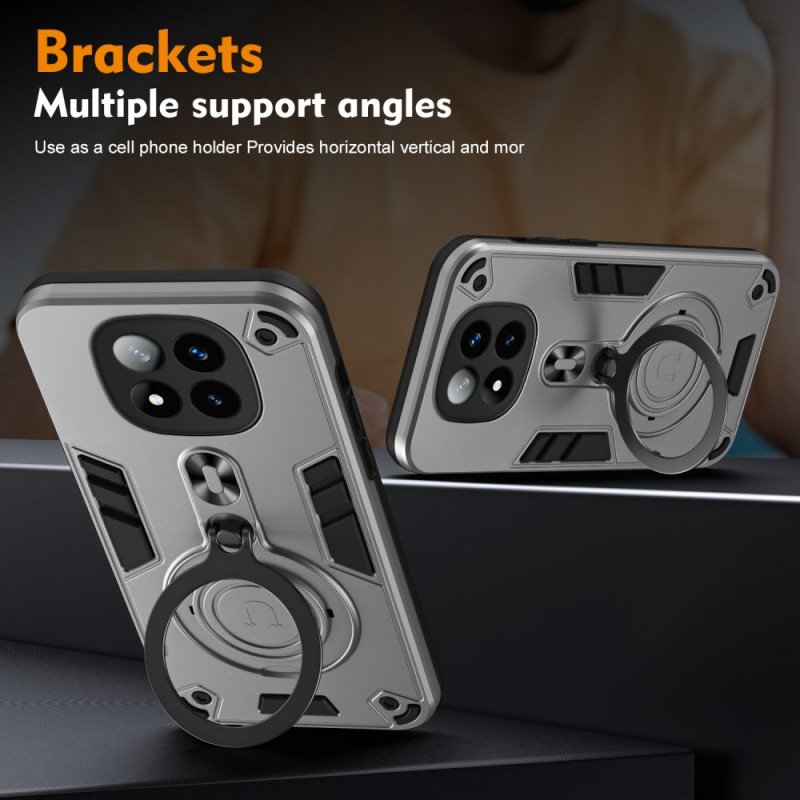 Skal Xiaomi Redmi Note 14 Pro Plus 5g Roterande Stativ