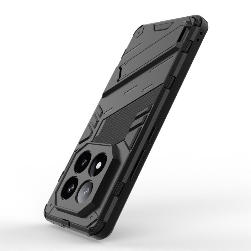 Skal Xiaomi Redmi Note 14 Pro Plus 5g Telefonfodral Avtagbart Handsfree-stativ Med Två Positioner