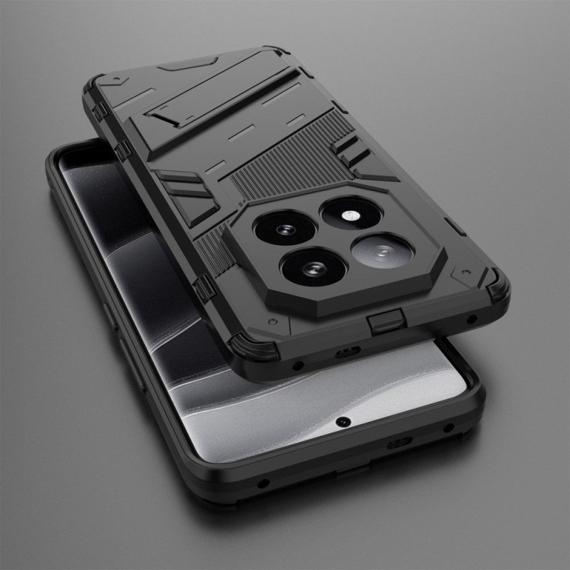 Skal Xiaomi Redmi Note 14 Pro Plus 5g Telefonfodral Avtagbart Handsfree-stativ Med Två Positioner