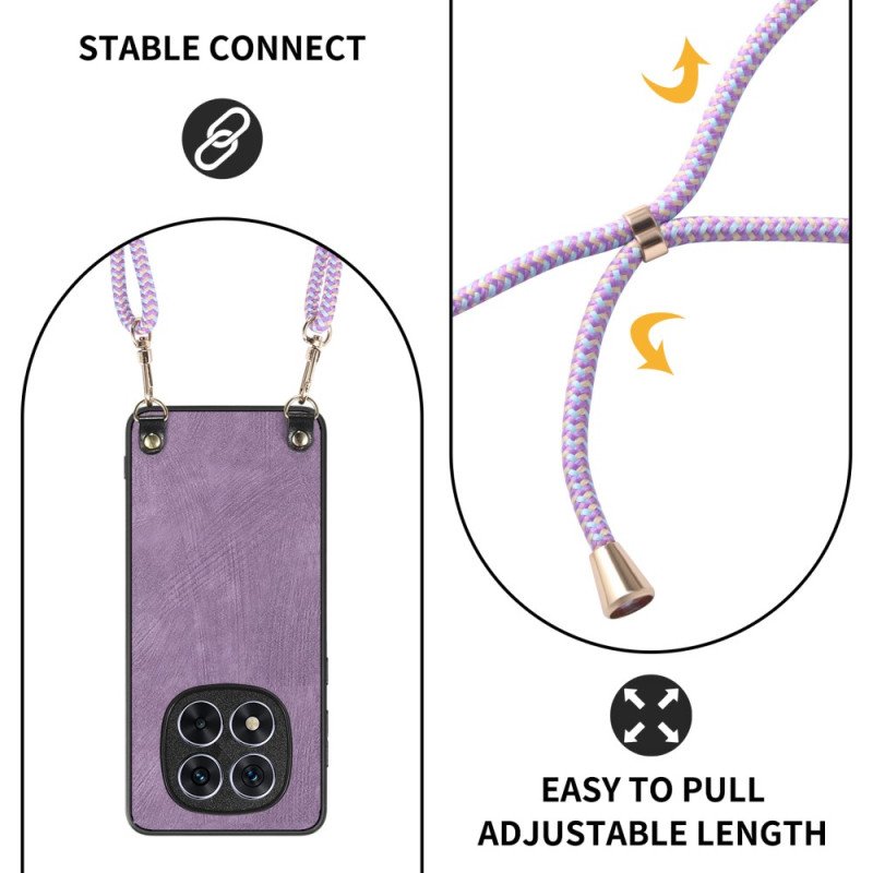 Skal Xiaomi Redmi Note 14 Pro Plus 5g Telefonfodral Lädereffekt