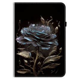 Fodral Samsung Galaxy Tab S10 Fe Plus Elegant Svart Rosskydd