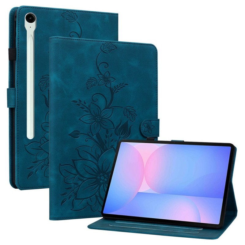 Fodral Samsung Galaxy Tab S10 Fe Plus Fleur-de-lis